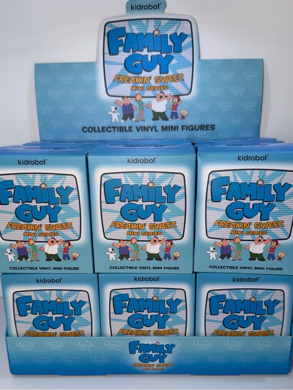 Kidrobot Family Guy Freakin Sweet Mini Series Collectible Vinyl Figures-#NEWDROP